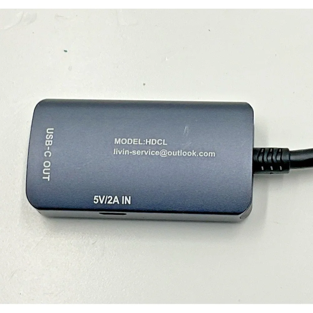 LIVIN HDMI to‎ USB-C Adapter Model HDCL Gray